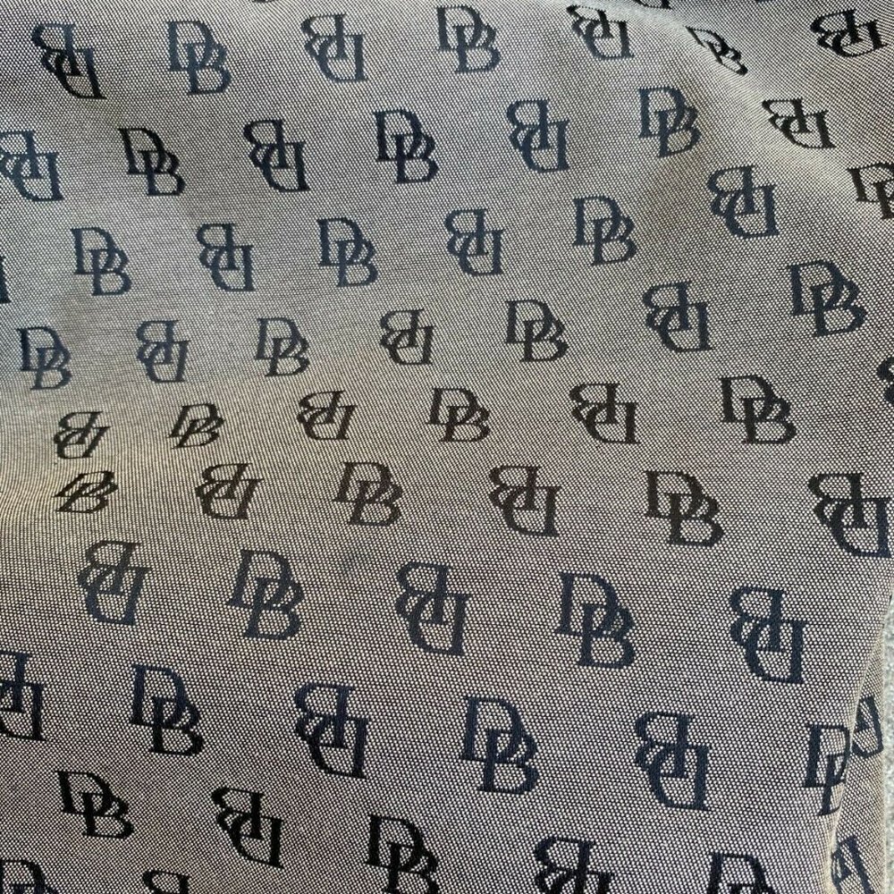 Dooney & Bourke Women's Vintage Designer DB Monogram Shoulder Hand Bag P… - Picture 2 of 5